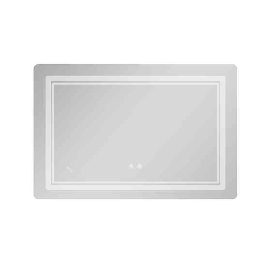 Дзеркало Qtap Cardinal (CA2) 800х600 з LED-підсвіткою Touch, з антизапотіванням, з димером, темп. кольору (3000-6500K) Reverse Київ