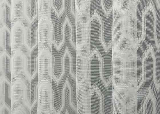 Тюль жаккард цвет молочный 2001т Киев