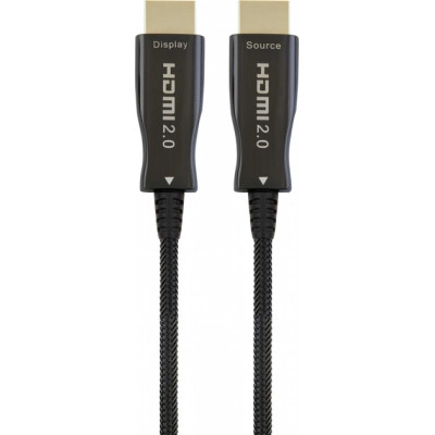 Кабель мультимедийный HDMI M to HDMI M 35.0m V2.0 4K 60Hz AOC Cablexpert (CCBP-HDMI-AOC-35M) Винница - изображение 1