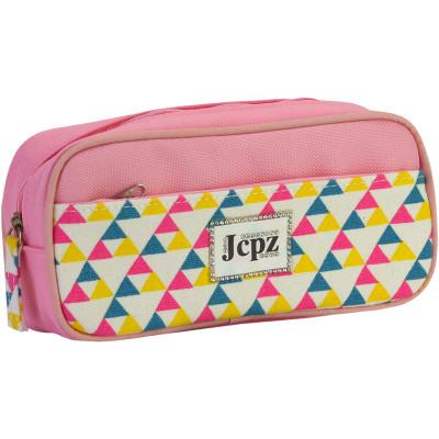 Пенал Cool For School 2 отделения Розовый (J-2396-pink) Винница - изображение 1