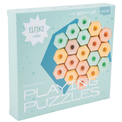 Развивающая игрушка Tigres Игропазлы 20 элементов, ELFIKI (39737) Винница - изображение 1