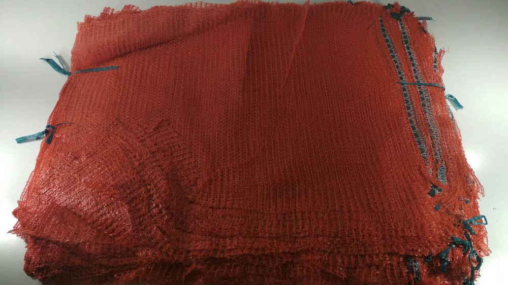 Овощная сетка (сетчатый мешок) (р50х80) 40кг/25грм  красная (100 шт) Харьков - изображение 1