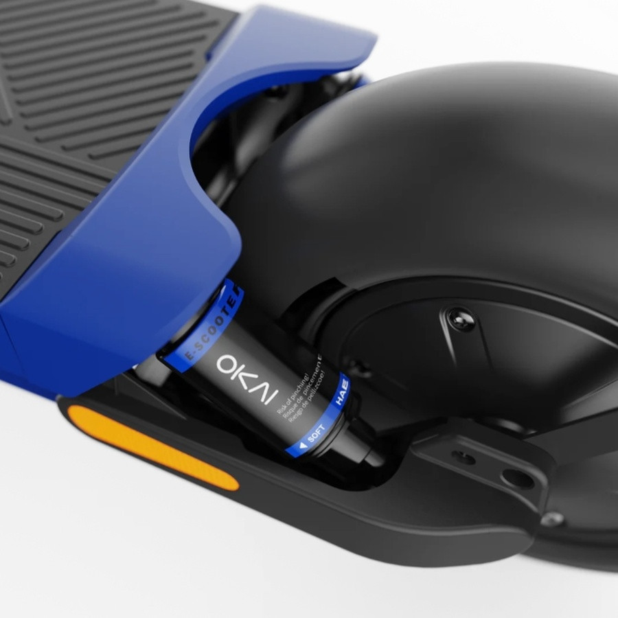 Електросамокат OKAI ES40-Blue 10", 500(1000)W, 15.6Ah, 70km, 38km\h, 25%, NFC, App, 23kg Одеса - фото 5