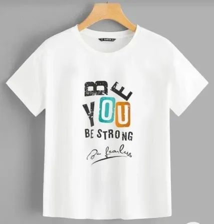 Футболка жіноча з принтом  48 Біла 2664087571 Дніпро