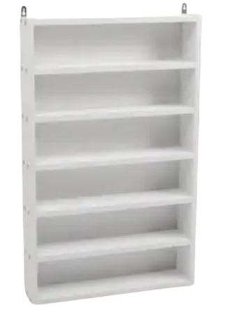 Полка для гель лаков на 6 полок. Белая Киев