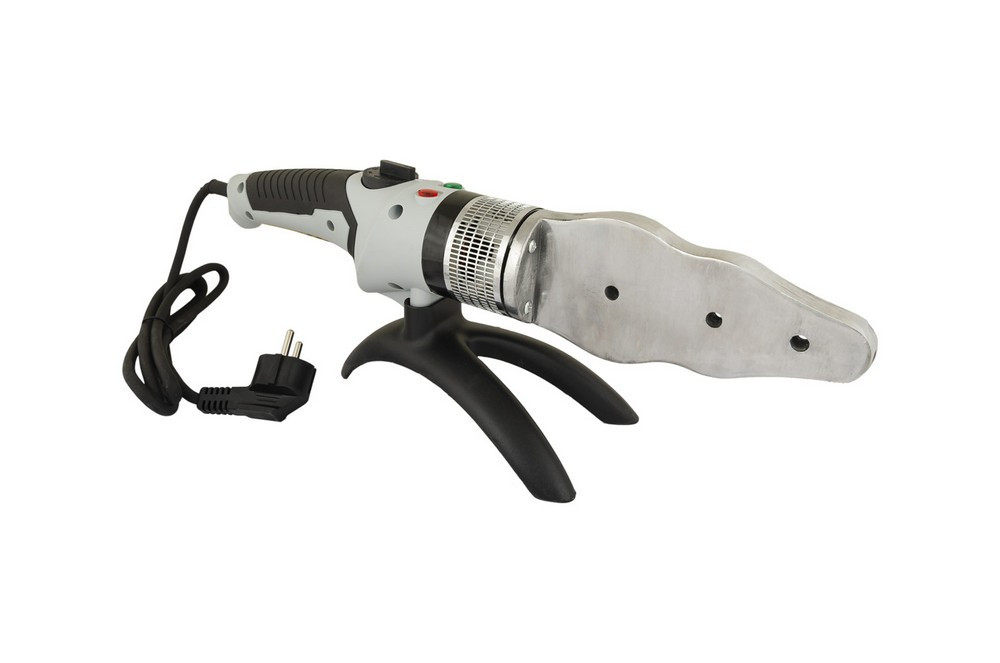 MASTERTOOL Паяльник для пластикових труб MASTERTOOL 20-63 мм 2450 Вт/220 V/50 Hz 0-300°С IP44 L Коломия - фото 2