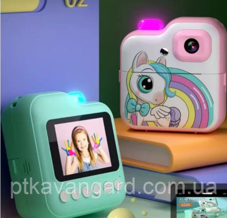 Фотоаппарат принтер детский 