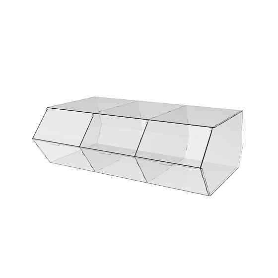 Диспенсер EKOSTAR для мармеладів, снеків, горіхів 3 комірки Київ