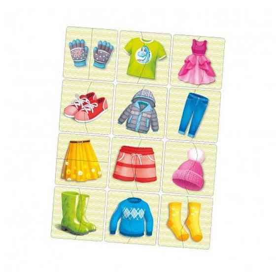 Настольная развивающая игра-пазл 