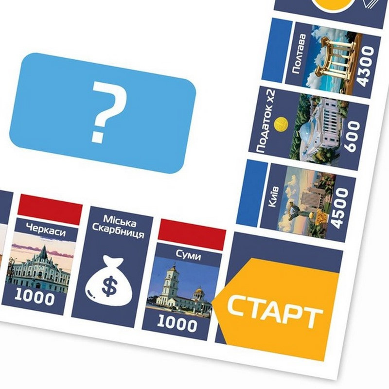 Настільна гра "Монополія України" PLR-0044 українською мовою Вінниця - фото 2