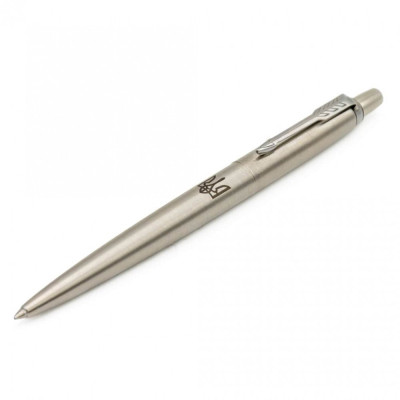 Ручка шариковая Parker JOTTER 17 UKRAINE SS CT BP Трезубец + Все будет Украина! (16132_T214b) Винница - изображение 5