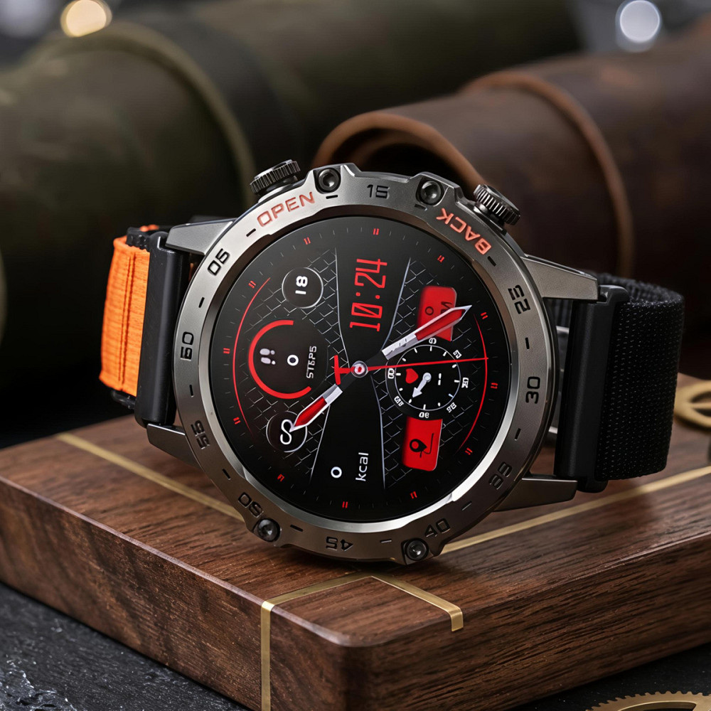 Умные научные часы Smart Delta K52 Orange Black (3 ремешка) Киев - изображение 10