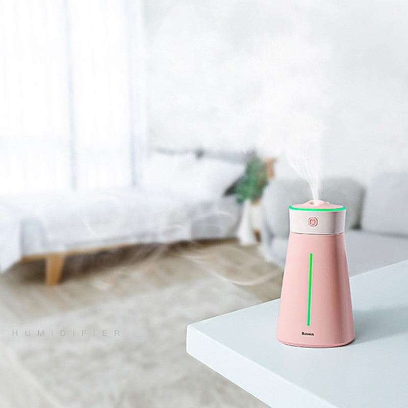 Зволожувач повітря Baseus Slim Wast Humidifier + USB Лампа/Вентілятор DHMY-B04 (Рожевий) Миколаїв - фото 7