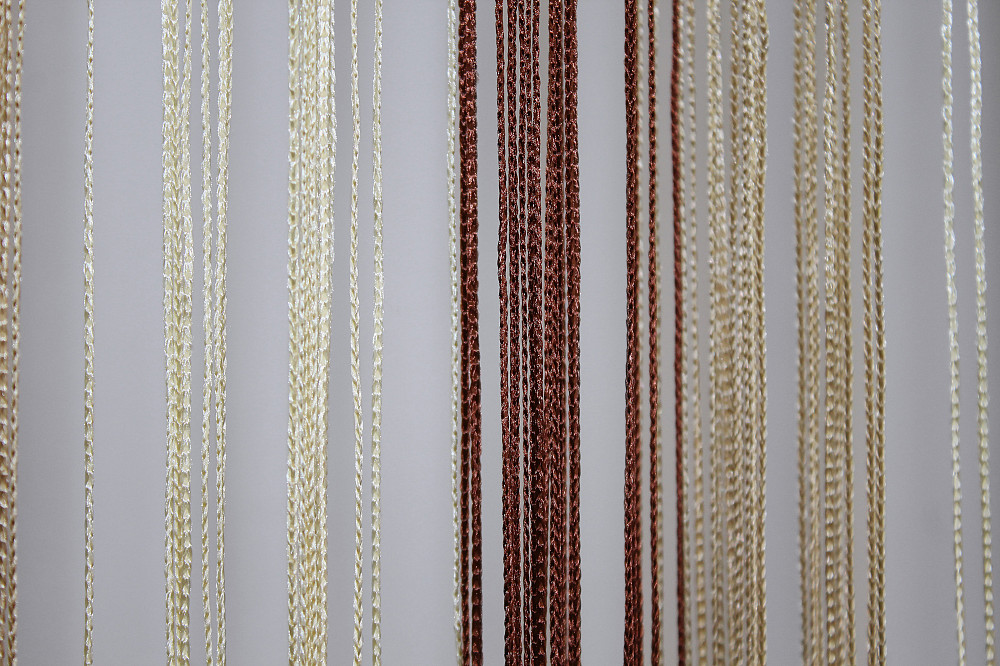 Штори-нитки "Кісея" Коричневий з бежевим 300х300см 1 шт (61-011) Київ - фото 6