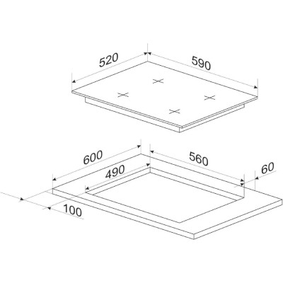 Варочна поверхня Hansa BHKW6718511 Вінниця - фото 3