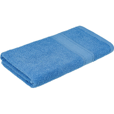 Полотенце Home Line махровое бордюрное (голубое) 400 гр/м2, 50х90 см (181818) Винница - изображение 1