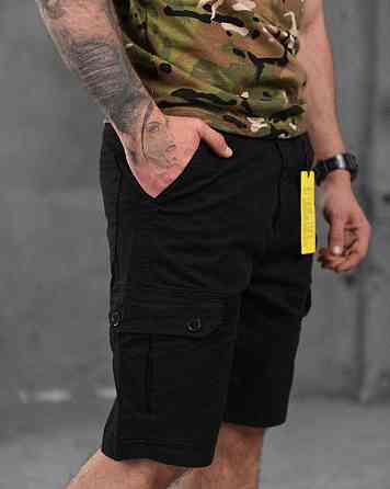 Тактические шорты Loshan black  ФФ6112 Одесса