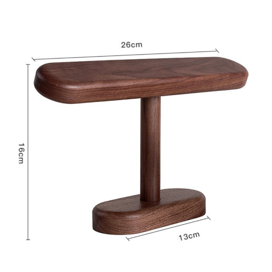 Настольная подставка для драгоценностей, браслетов и часов, деревянная, органайзер для украшений и аксессуаров высота 16 см Каменец-Подольский