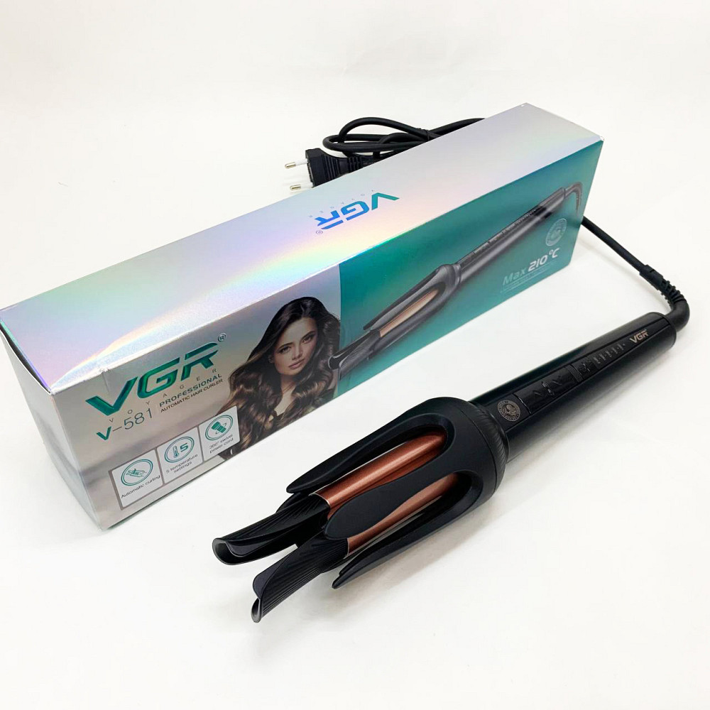 Плойка для волос хорошая VGR, Утюжок для завивки волос Современные щипцы завивки CU-65 Львов - изображение 5