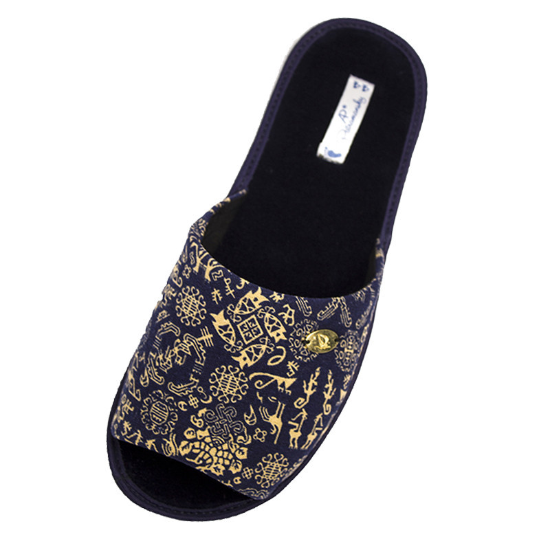 Чоловічі домашні капці відкриті PaGo "Орнамент" Синій М-19012020 47 Одеса - фото 1