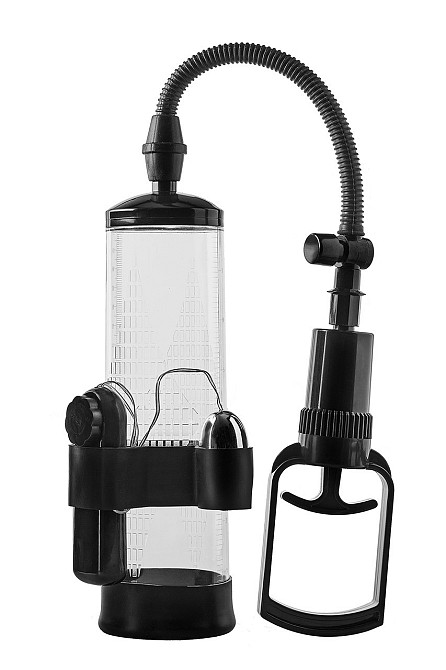 Вакуумна помпа для пеніса з вібрацією Dream Toys RAMROD VIBRATING PENIS PUMP Sex Aura Київ - фото 1