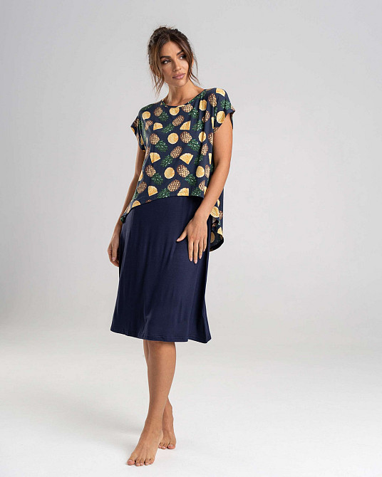 Туника с накидкой, для кормления - шлейки отстегиваются Nicoletta 7379 M Киев - изображение 1