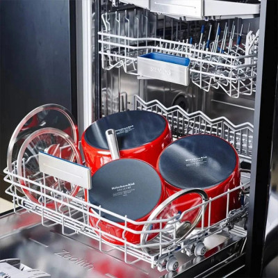 Каструля KitchenAid Steel Core 20 см 3,7 л червоний (CC003267-001) Вінниця - фото 7