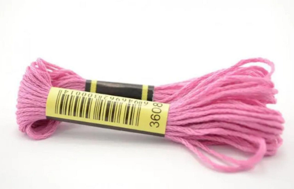 Нитки муліне для вишивки 3608 Київ - фото 1