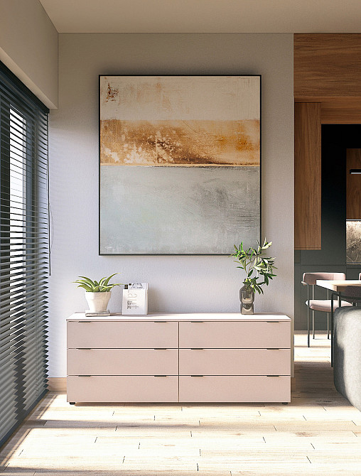 Комод Doros Рон 9 Кашемир 6 ящиков 160х38х62 DRS-011779 (41516174) Днепр - изображение 2