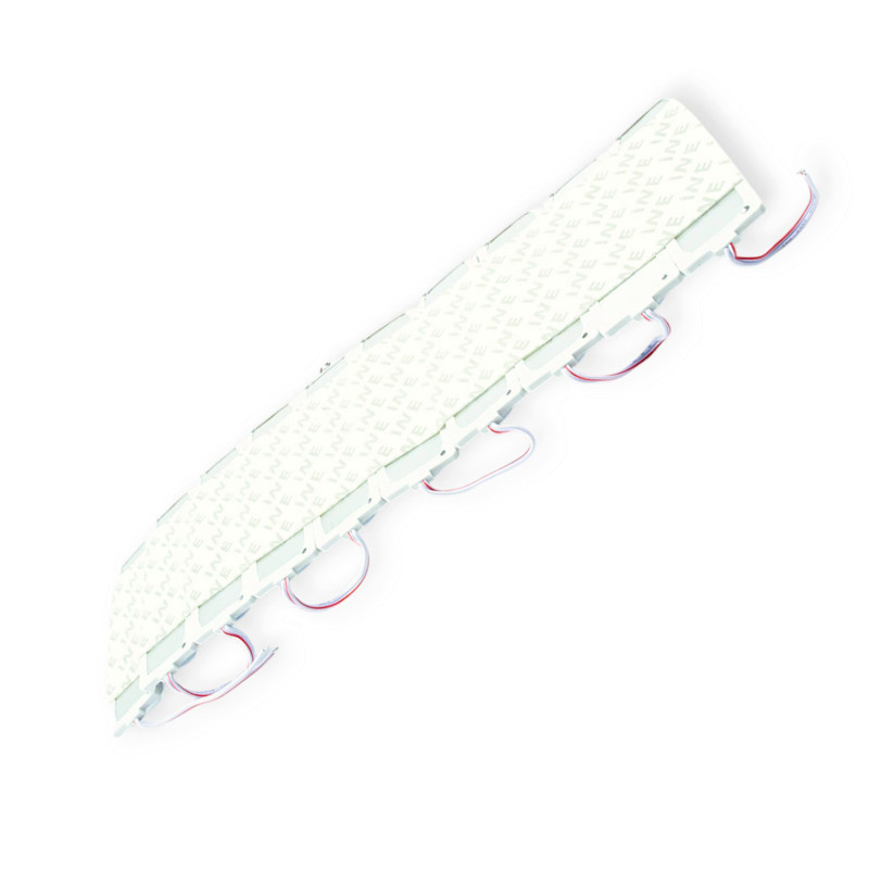 Модуль светодиодный 12V Белый 5 SMD 5050 0, 72W 3D линза (10шт) Мукачево - изображение 1