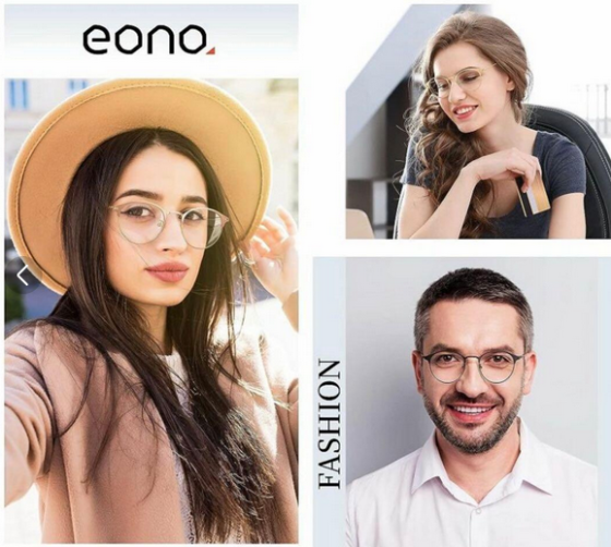 Окуляри для захисту від ультрафіолетового та синього світла EONO JS002 Луцьк