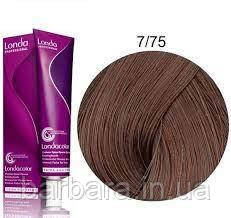 Краска для волос Londa Сolor Permanent Professional 7/75 блонд коричнево-красный Киев - изображение 1