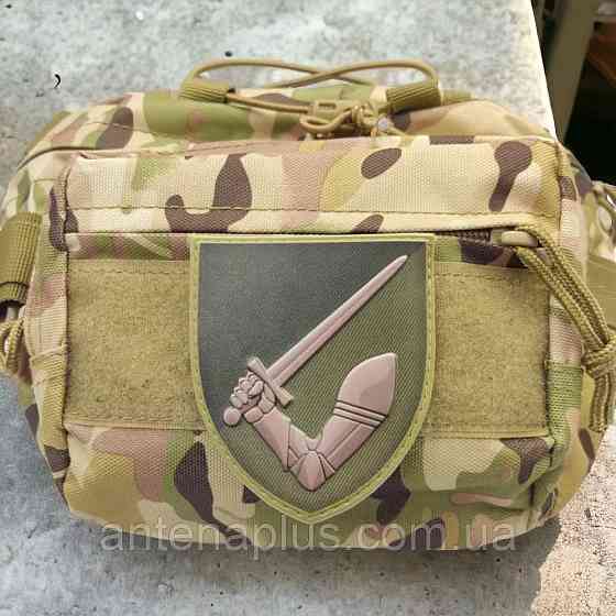 Рука з мечем 117-та ОМБр шеврон / патч олива Киев