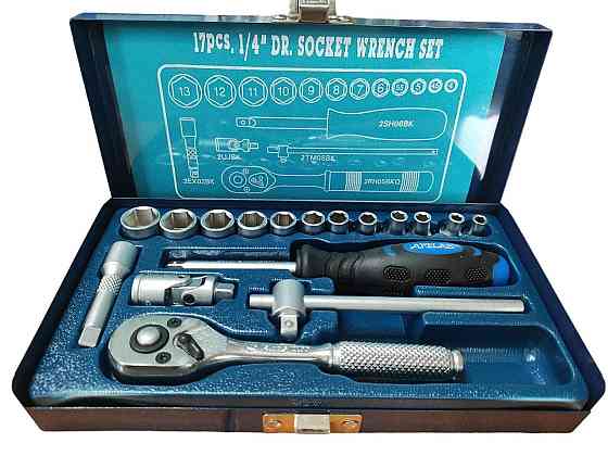 Набір головок 17предм. 1/2&quot; Apelas Вінниця