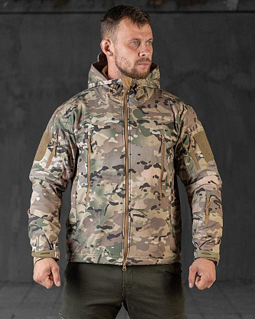 Весенняя тактическая куртка Soft Shell Silver Knight Windstoper мультикам ОР1234 Киев - изображение 1