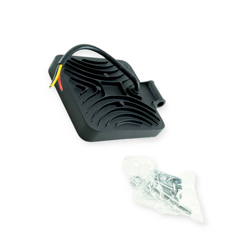 Фара LED 105х105х28 (ДВШ) 114W білий, жовтий додаткова Мукачево - фото 1