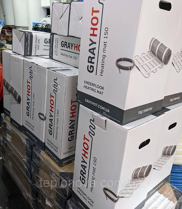 Нагревательный мат 7.1 м² GrayHot Теплый пол под плитку электрический Черновцы - изображение 7
