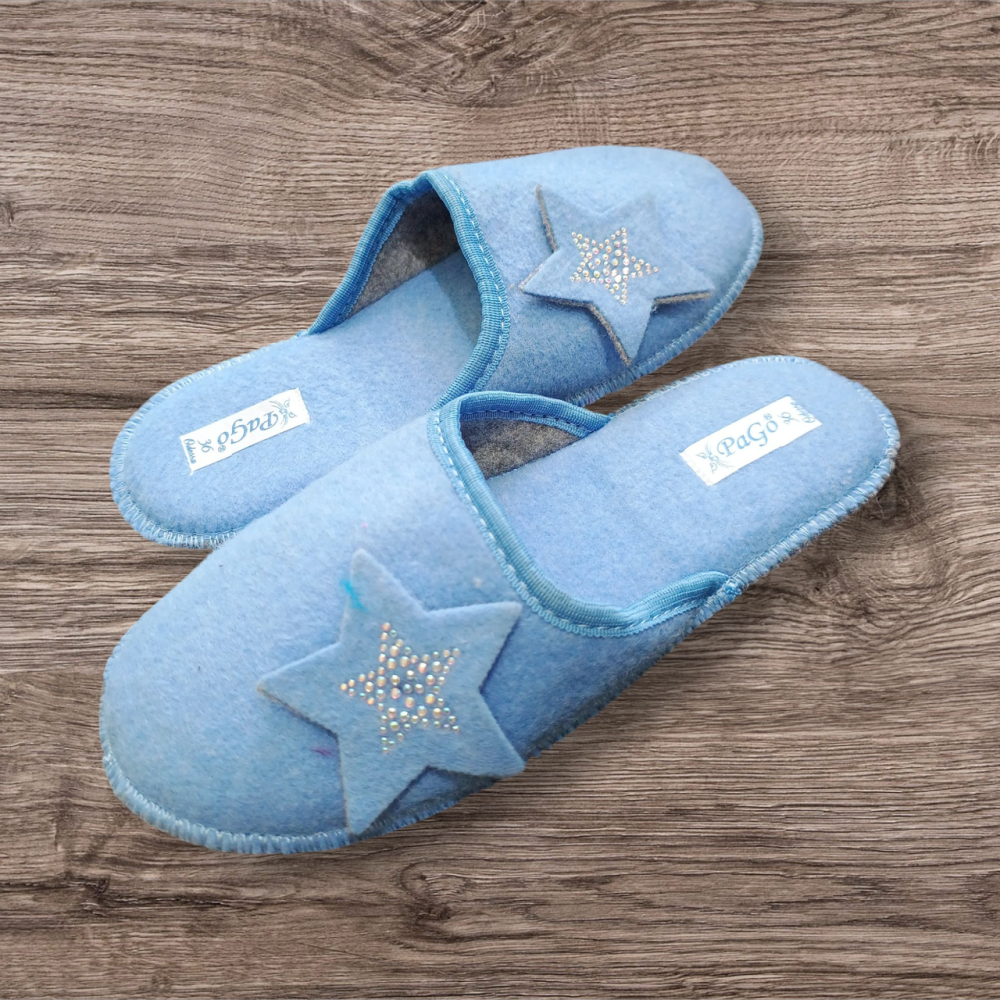 Войлочные тапочки женские паркетные PaGo 