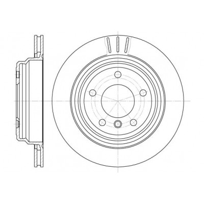 Тормозной диск REMSA 6588.10 Винница - изображение 1