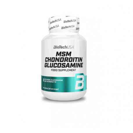 Хондропротектор Biotech MSM Chondroitin Glucosamine 60 tabs Луцк