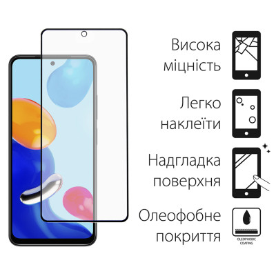 Стекло защитное Dengos Xiaomi Redmi Note 11/11s 2pcs (DG-TG2P-44) Винница - изображение 2