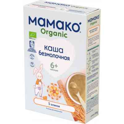 Детская каша MAMAKO Organic 5 злаков 200 г (8437022039312) Винница