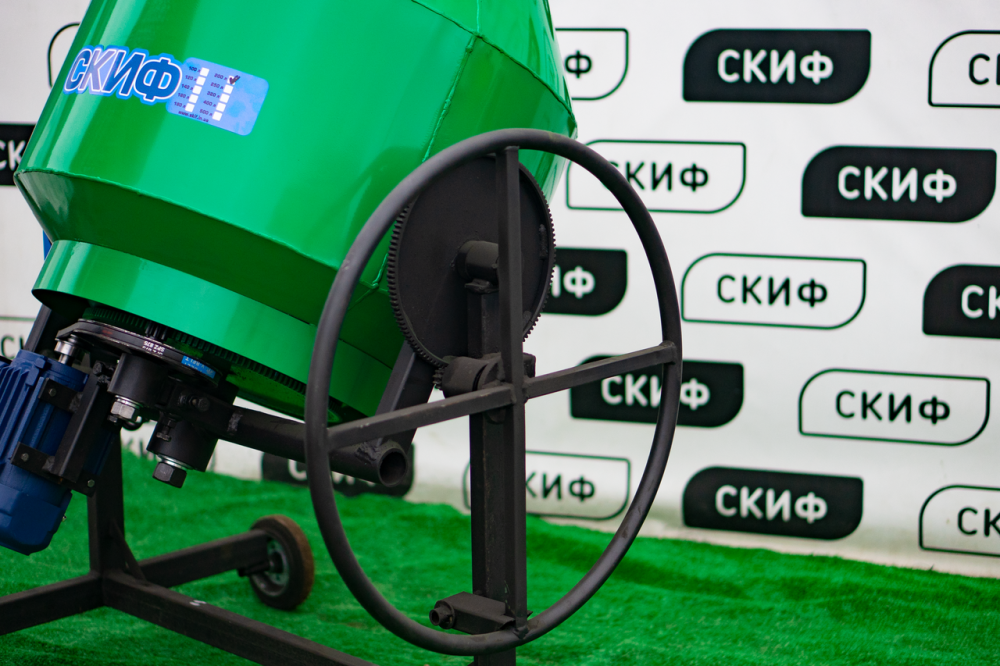 Бетономішалка Скіф БСМ-200 з редуктором перевороту Харків - фото 2