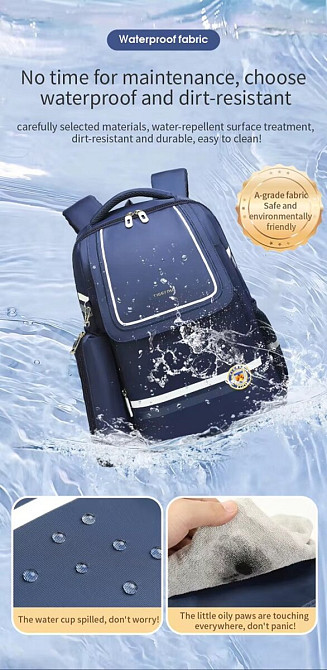 Рюкзак Tigernu T-B9037 15.6" Blue (T-B9037Blue) Київ - фото 4