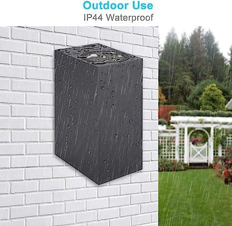 Наружные настенные светильники LASIDE серый антрацит GU10 Днепр - изображение 4