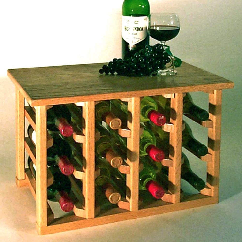 Настольная винная полка 