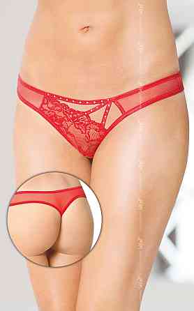 Жіночі стрінги - Thongs 2441, red - M/L Sex Aura Київ