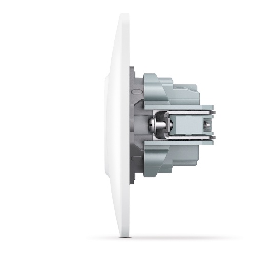 BINERA білий Розетка внутрішня 1-а із заземленням Videx Житомир - фото 5