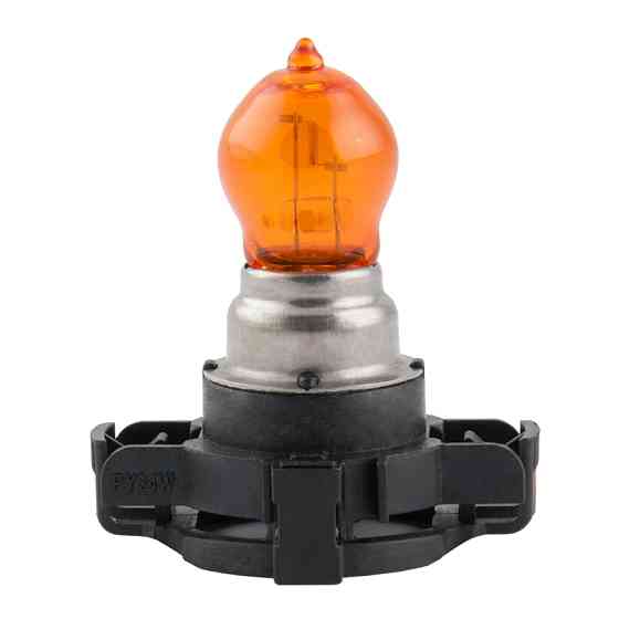 Галогеновая лампа Brevia PY24W 12V/24V PGU20/4 AMBER Power +30% CP Львов