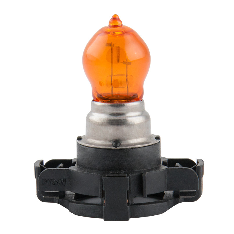 Галогенова лампа Brevia PY24W 12V/24V PGU20/4 AMBER Power +30% CP Львів - фото 2